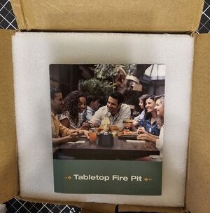 Ceramic Tabletop Fire Pit